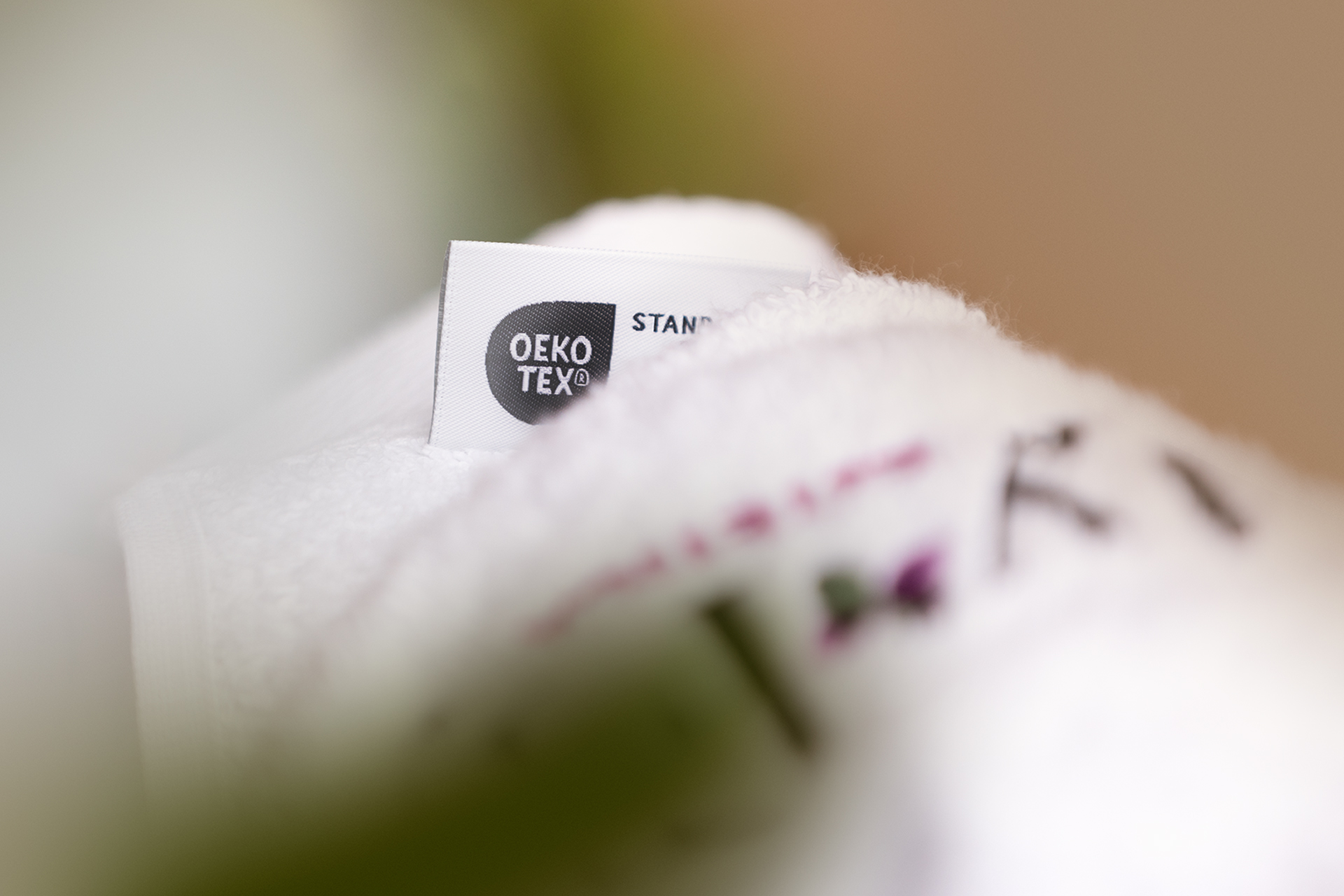 Crea valore con asciugamani certificati OEKO‑TEX®